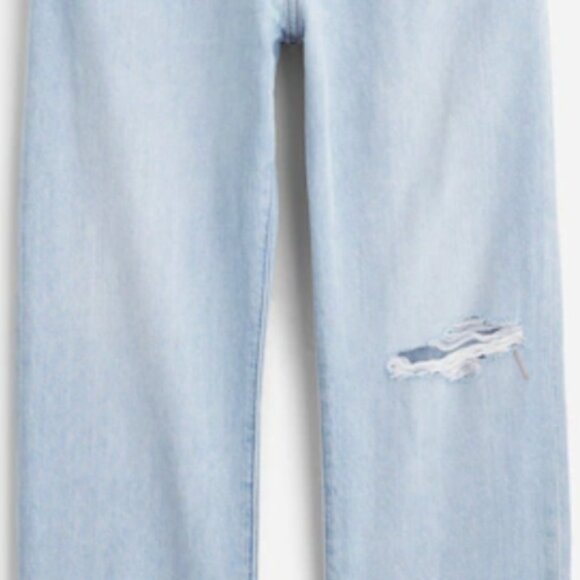 Madewell The '90s Straight Crop Jean - Picture 6 of 7